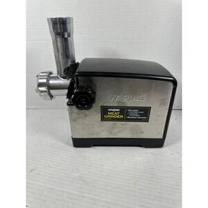 Waring MG105 Professional Meat Grinder 300W StainlessSteel Silver Black WPG210SA